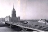 4 фотографии «Московские высотки». 1950-е годы.