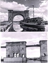 Фридлянд С.О. Фотографии «Шлюз Угличской гидростанции», «Шлюз Щербаковской гидроэлектростанции». 1940-е годы.