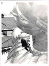 Материалы, посвящённые сооружению монумента «Родина-мать» в Киеве (схема монумента с пояснениями по монтажу и авторскими пометками, 80 фотографий, номер газеты «Красная звезда» (1981. №108) с передовицей, посвящённой открытию монумента).