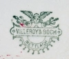 Блюдо «Хлеб - Соль». Германия, Villeroy&Boch, нач. XX века.