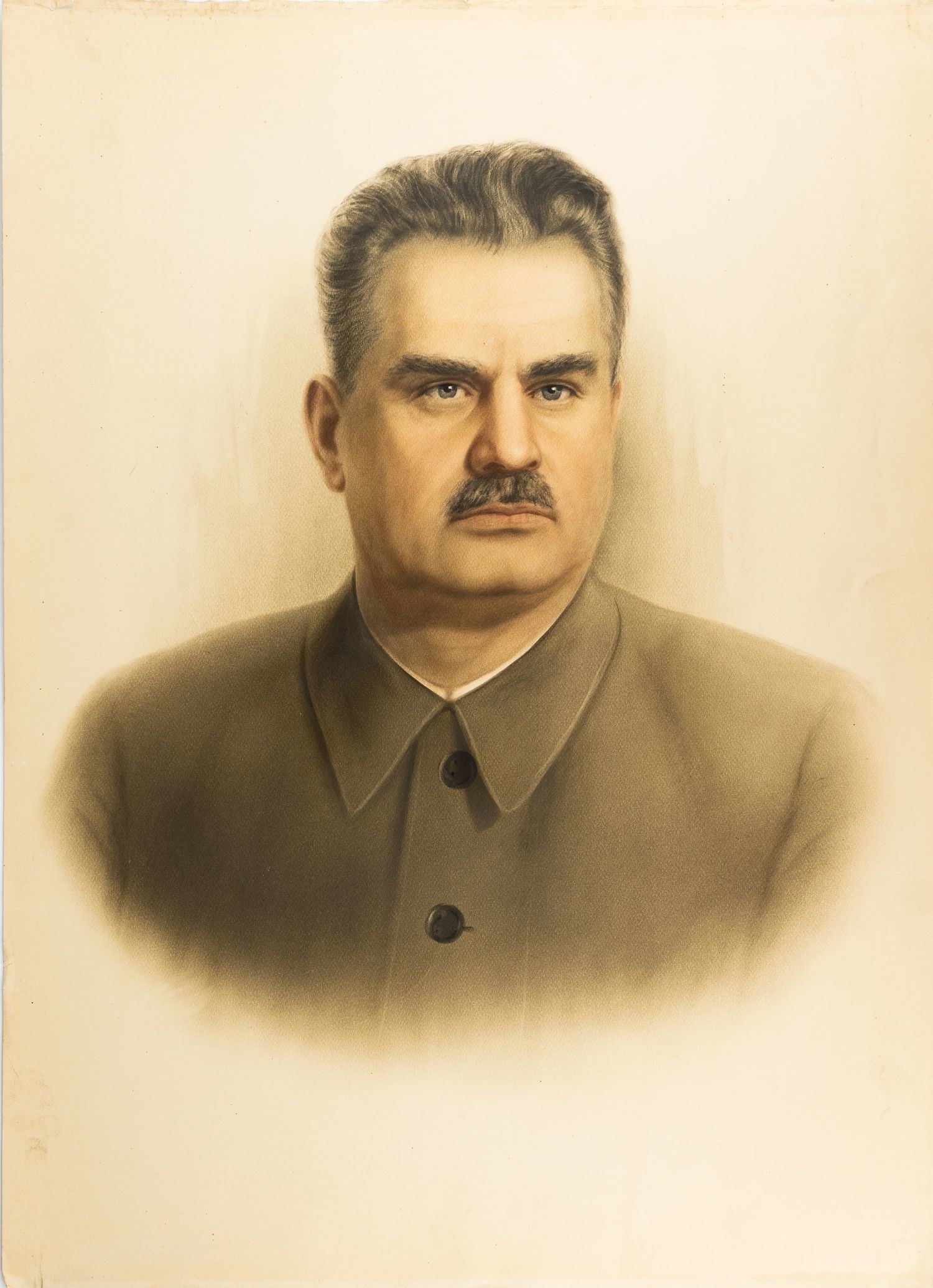 Портрет Иван Алексеевич Лихачёва. 1930-е-1940-е годы.