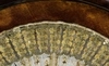 Веер в стиле ампир в резной раме-витрине. Зап. Европа, первая половина - середина XIX века.