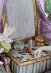 Скульптурная композиция «Галантная сцена в будуаре». Западная Европа, вторая половина XIX века.