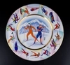 5 декоративных тарелок «Зимние Олимпийские игры в Сочи». Россия, 2010-е годы.