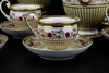 Сервиз чайно-кофейный на шесть персон в стиле ампир. Западная Европа, первая треть XIX века.