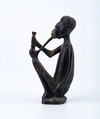 Скульптура «Курильщик». Тропическая Африка, середина XX века.