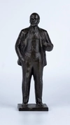 Бронзовая скульптура «В.И. Ленин». СССР, 1970-е годы