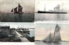 95 открыток «Море и корабли». Россия, Зап. Европа, Сев. Америка, Япония, первая половина - середина XX века.