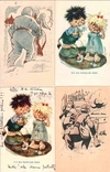 Финляндия. 22 художественные агитационные открытки. 1940-е годы.