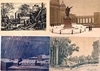 14 художественных открыток «Ленинград в годы Великой Отечественной войны». 1940-е годы.
