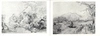 Серия (12 карточек) «Рембрандт. 12 офортов» (М.-Л., 1937).