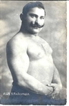 Фотооткрытка «Борец К. Майсурадзе». Нач. XX века.