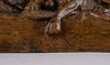Деревянная скульптура «Люцернский лев или «Умирающий лев». Начало XX века.