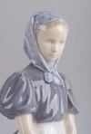Статуэтка фарфоровая «Девушка с гусем». Дания, 1964 г.