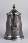 Антикварный посеребрённый кувшин-термос (Meriden Britannia Company). США, 1870-е гг.