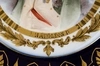 Четыре фарфоровые тарелки, заказанные братом Наполеона I Люсьеном Бонапартом в качестве подарка. Севрская мануфактура, конец 1810-х - 1830-е годы.