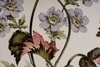 Фарфоровый пласт «Цветочная композиция с бабочкой». Зап. Европа, конец XIX в.
