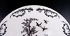 Фарфоровая тарелка «Флора и фауна». Западная Европа, конец XIX - начало XX века.
