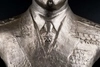 Скульптурный бюст маршал Г.К. Жукова.<br>СССР, автор модели скульптор Н.С. Баганов (модель 1976 г.), вторая половина XX века.