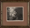 Пейн Альберт Генри.<br>Видение святого Антония Падуанского (по мотивам картины  испанского художника Бартоломе Эстебана Мурильо, написанной в 1656 году). Середина XIX века.
