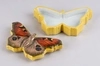Фарфоровая шкатулка в виде бабочки. Fabienne Jouvin. Япония, 1970-1990 годы.