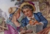 Ваза-ароматница в стиле рококо «Дама и кавалер».  Германия, Дрезденская мануфактура, XIX век