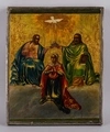 Икона «Коронование Богородицы».<br>Россия, XIX век.
