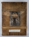 Икона «Святой Василий и священномученик Харлампий в житие».  Россия, XVIII век.