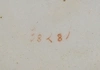 Фарфоровая бисквитница с фигурной ручкой. Западная Европа, конец XIX-начало XX века.