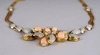 Ожерелье с бриллиантами и кораллами.<br>Западная Европа, вторая половина XX века.