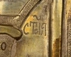 Икона «Явление Богоматери преподобному Сергию Радонежскому».<br>Россия, XIX век.