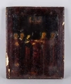 Икона «Явление Богоматери преподобному Сергию Радонежскому».<br>Россия, XIX век.