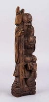 Скульптура «Восточный старец». Китай, вторая половина XX века.