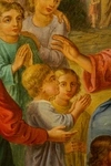 Икона «Иисус благословляет детей». Россия, конец XIX века.