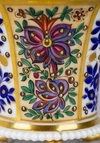 Чашка на львиных ножках в стиле Бидермайер. Германия, Мануфактура в Ильменау, 1830-е гг.