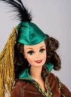 Кукла Barbie «Скарлетт О'Хара в платье из гардин», серия Hollywood Legends Collection. США, Mattel, 1994 г.