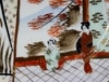 Чайное трио и тарелка «Болота Кусиро». Япония, первая половина XX века.