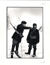 Фотография «На зимней охоте». СССР, снимок середины XX века.