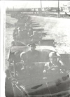 Фотография «Нальчик. Колонну автомобилей ведут горянки, окончившие курсы шоферов». 1936.