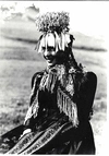 13 фотографий «Немецкие женщины в национальных костюмах». 1950-е годы.