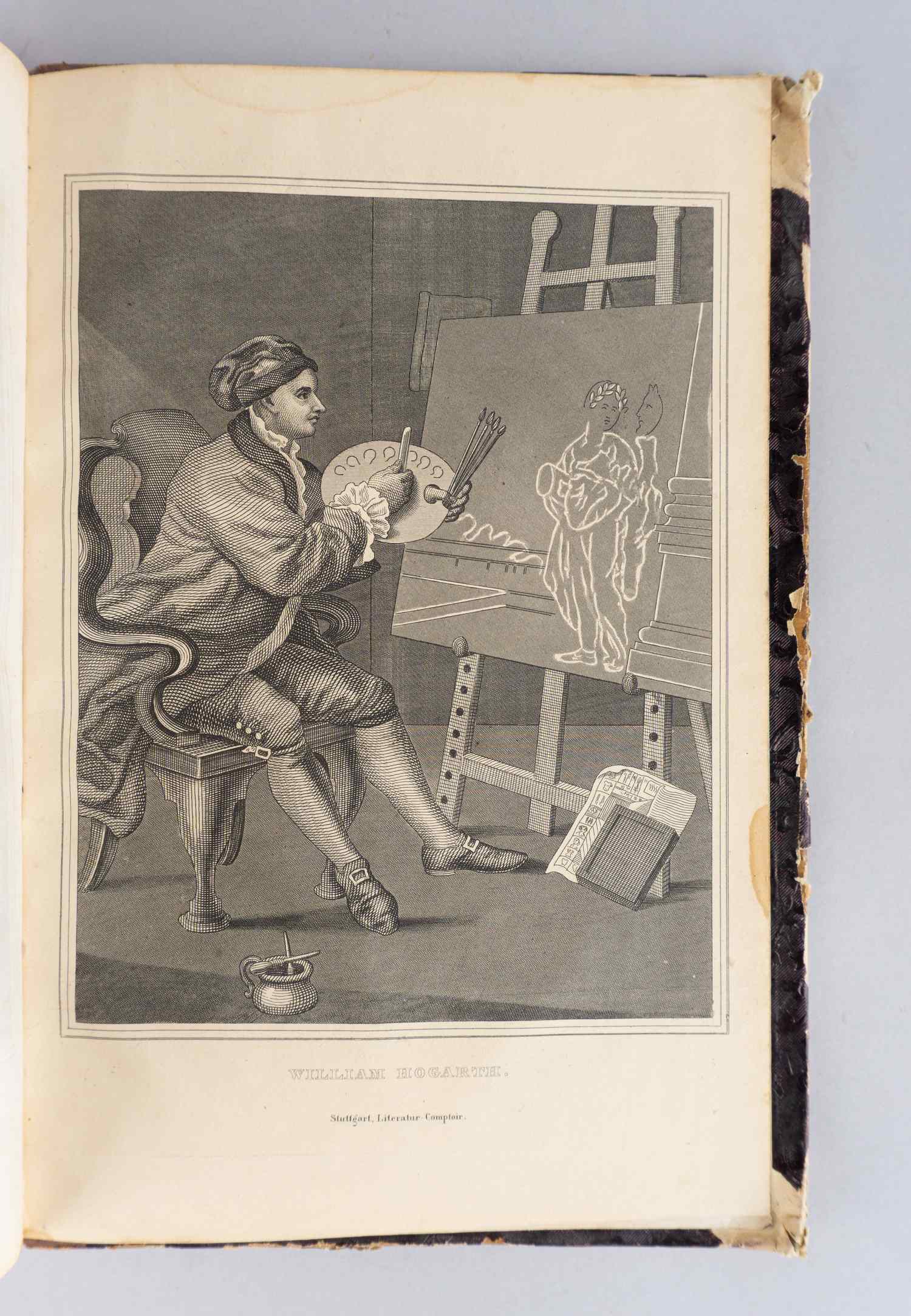 Рисунки Уильяма Хогарта (W. Hogarth's Zeichnungen: nach den Originalen in Stahl gestochen. V. 2) (Штутгарт, 1840).