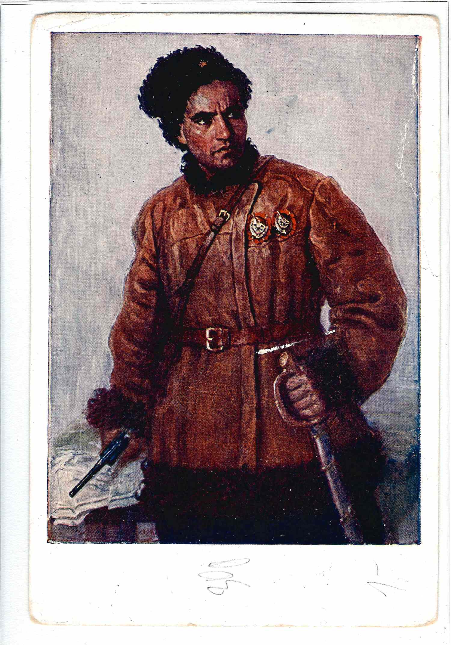 9 открыток «Красная Армия». 1930-е - 1960-е годы.