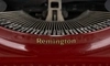 Портативная печатная машинка «Ремингтон - портативный» (Remington Portable), США, 1920-ые годы.