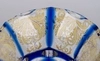 Ваза из кобальтового стекла с золочеными узорами. Западная Европа, середина XIX века.