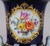 Парные ваза с цветочными медальонами. Германия, мануфактура Meissen, середина ХХ века.