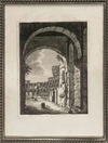 Россини Луиджи. Вид на Колизей. Рим. 1819.