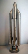 Испытательный макет ракеты «Энергия-М». Конец 1980-х - начало 1990-х годов.