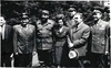 2 фотографии «Леонид Ильич Брежнев и Фидель Кастро в Звёздном городке». 1972.