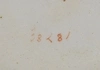 Фарфоровая бисквитница с фигурной ручкой. Западная Европа, конец XIX - начало XX века.