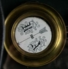 Настенные деревянные часы черного цвета фирмы Le Roi de Paris.<br>Франция, начало XX века.